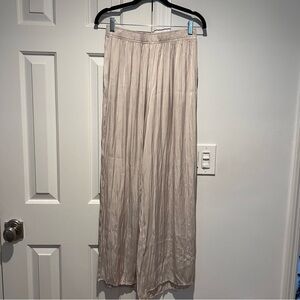 NWOT | Joie Crinkle Satin Elastic Pants | Size Small